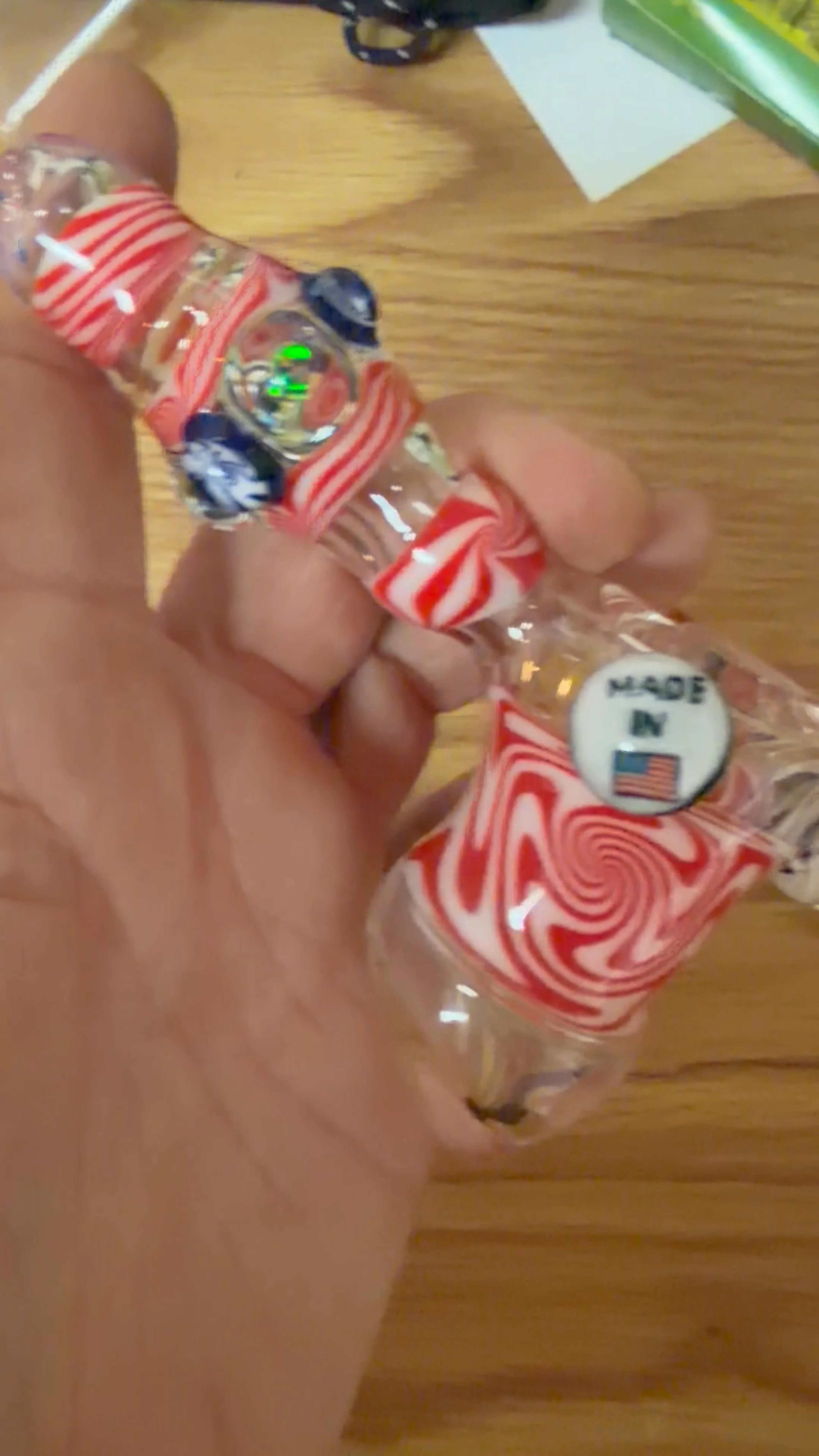 Preview pic of Red & white USA hammer