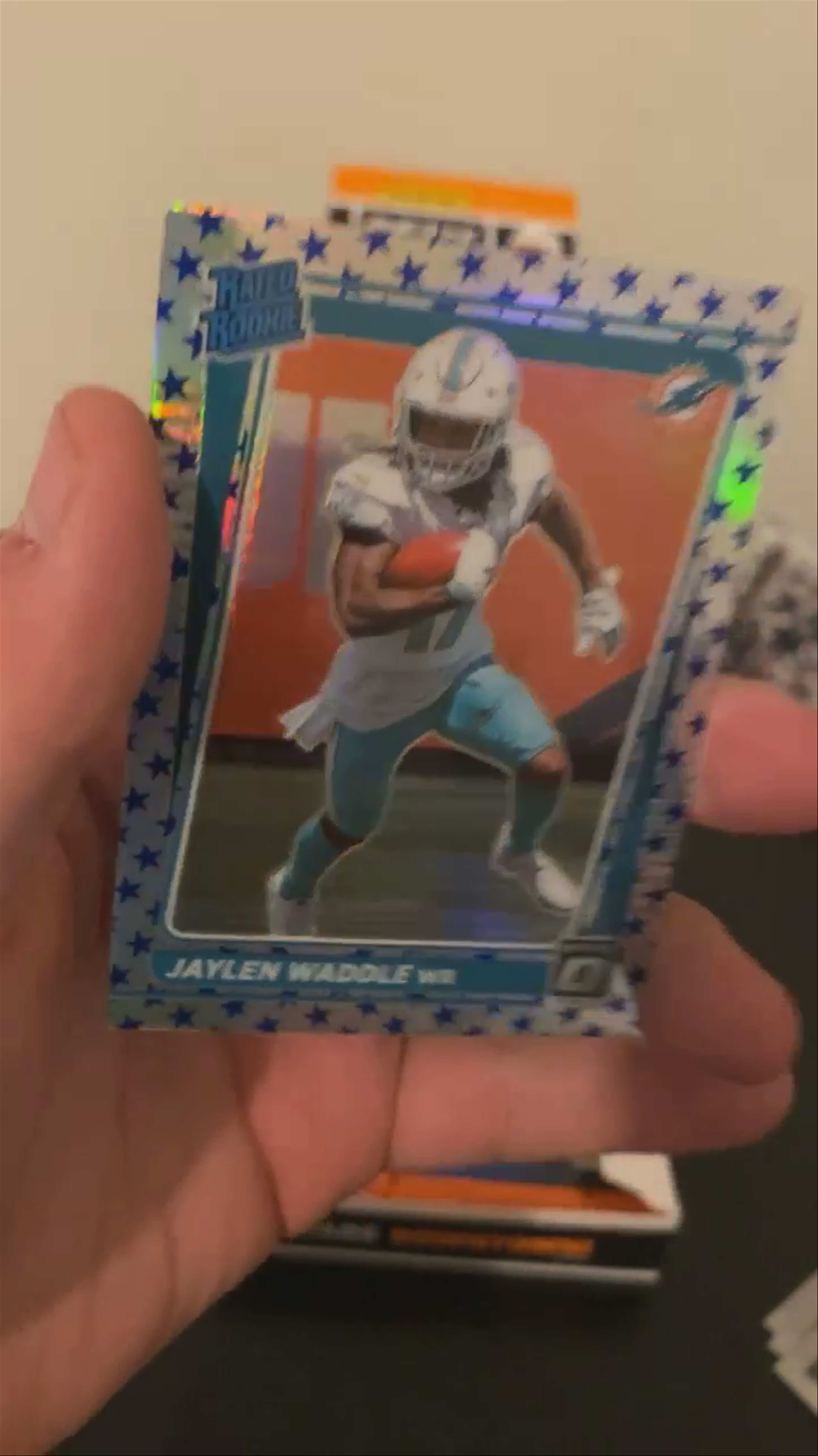 Jalen Waddle Stars Donruss Optic