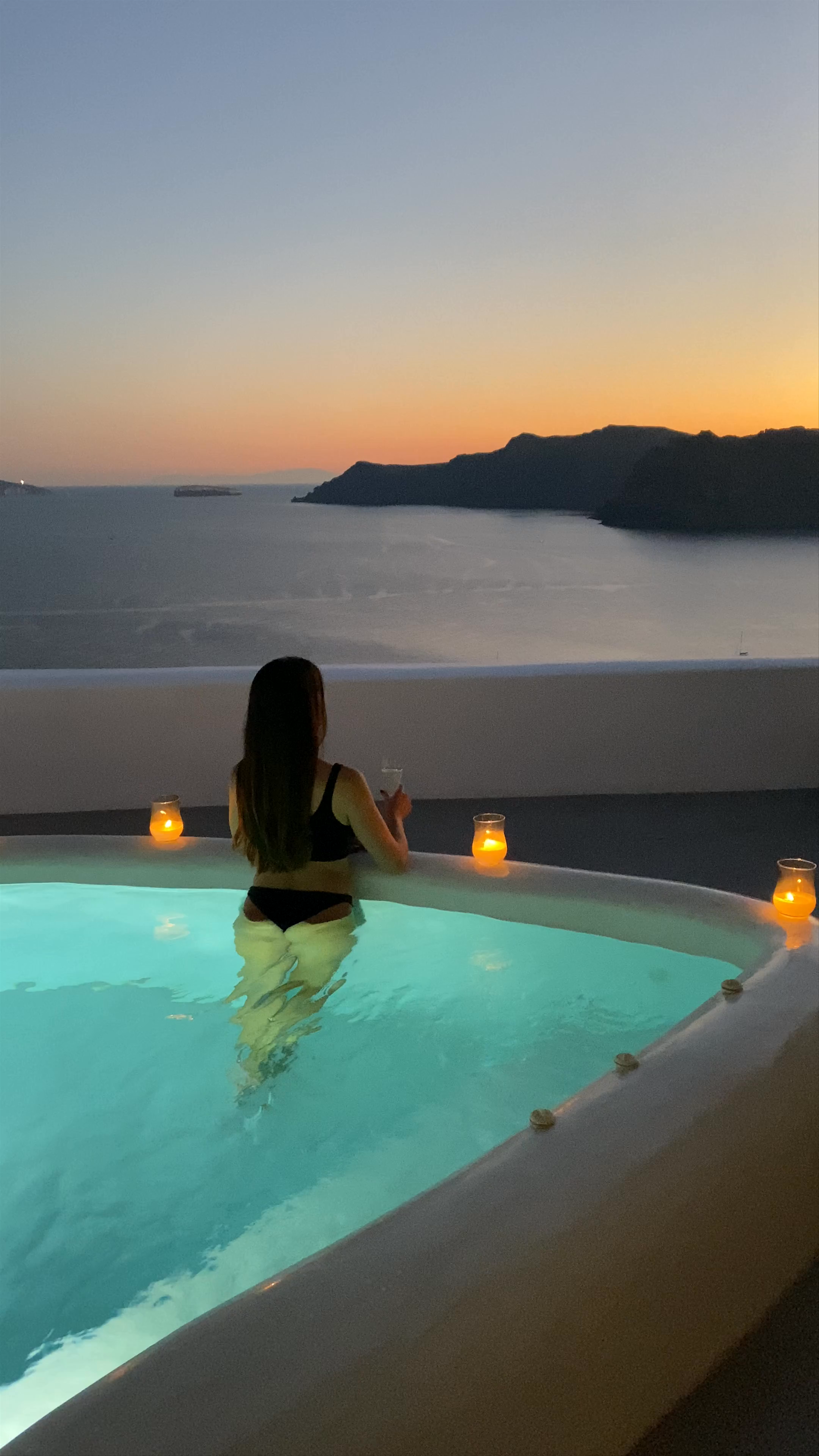 Sunset Serenity at Andronis Boutique Hotel, Oia, Greece