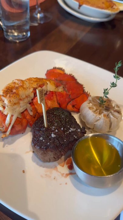 Char Steakhouse - The surf and turf was a good deal - Steakhouses Near Me - Scotch Plains, New Jersey