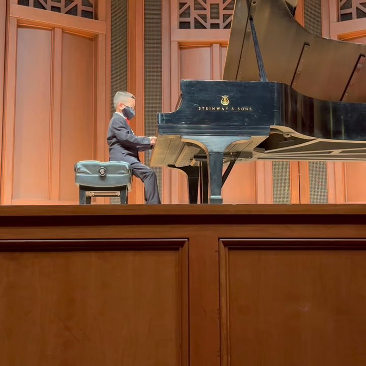Vera Kong Piano Studio - 5 years old Lukas Hai - Musical Instruments & Teachers Near Me - Santa Barbara, California