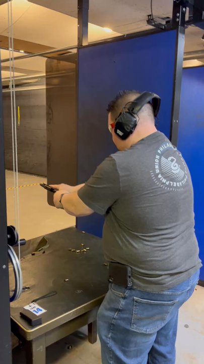 Pocono Pistol Range - Me shooting at Pocono Pistol Range. - Gun/Rifle Ranges Near Me - Stroudsburg, Pennsylvania