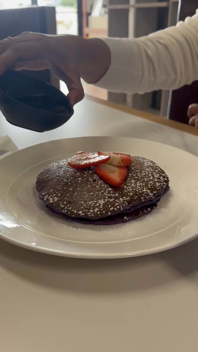 Kaua’i Diner - Ube pancake - Breakfast & Brunch Near Me - Lihue, Hawaii