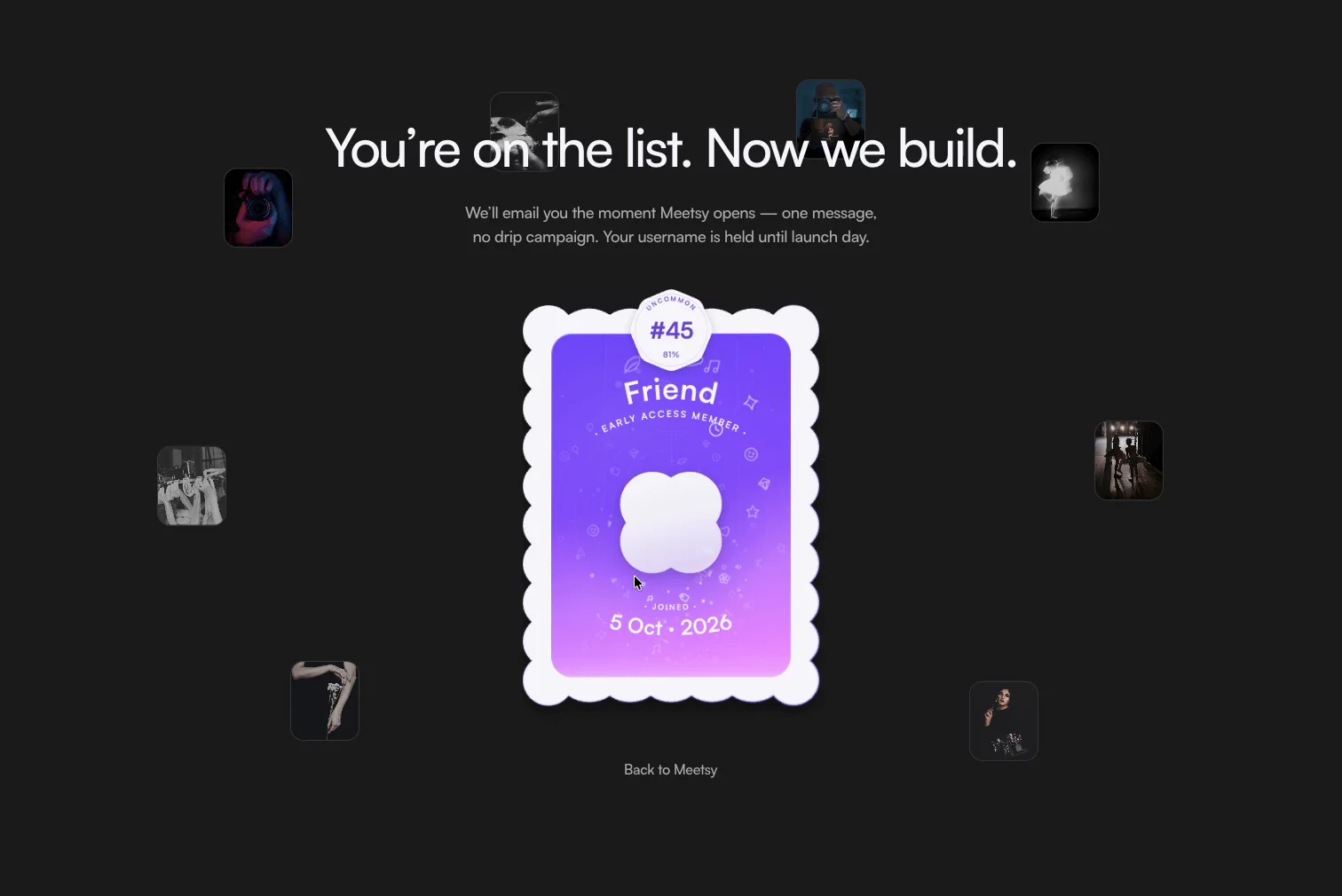 Meetsy — Launch Site
