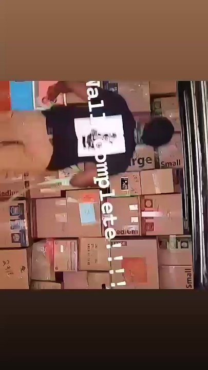 Up & Out Moving Company - Just a little bit of our work my business partner in the video is strapping down our wall that we create to secure every box. - Movers Near Me