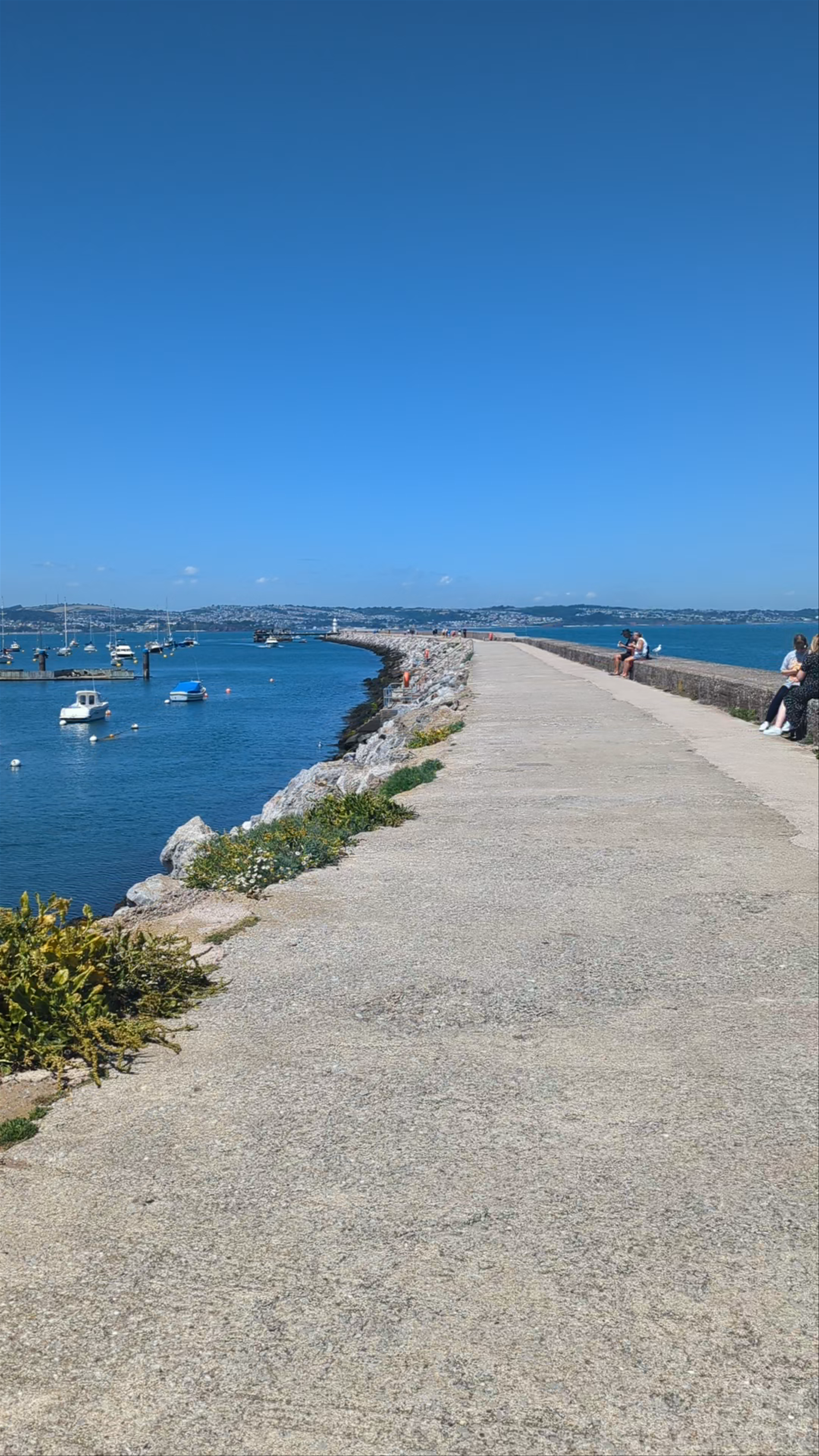 Brixham Breakwater: Coastal Serenity in Devon, UK
