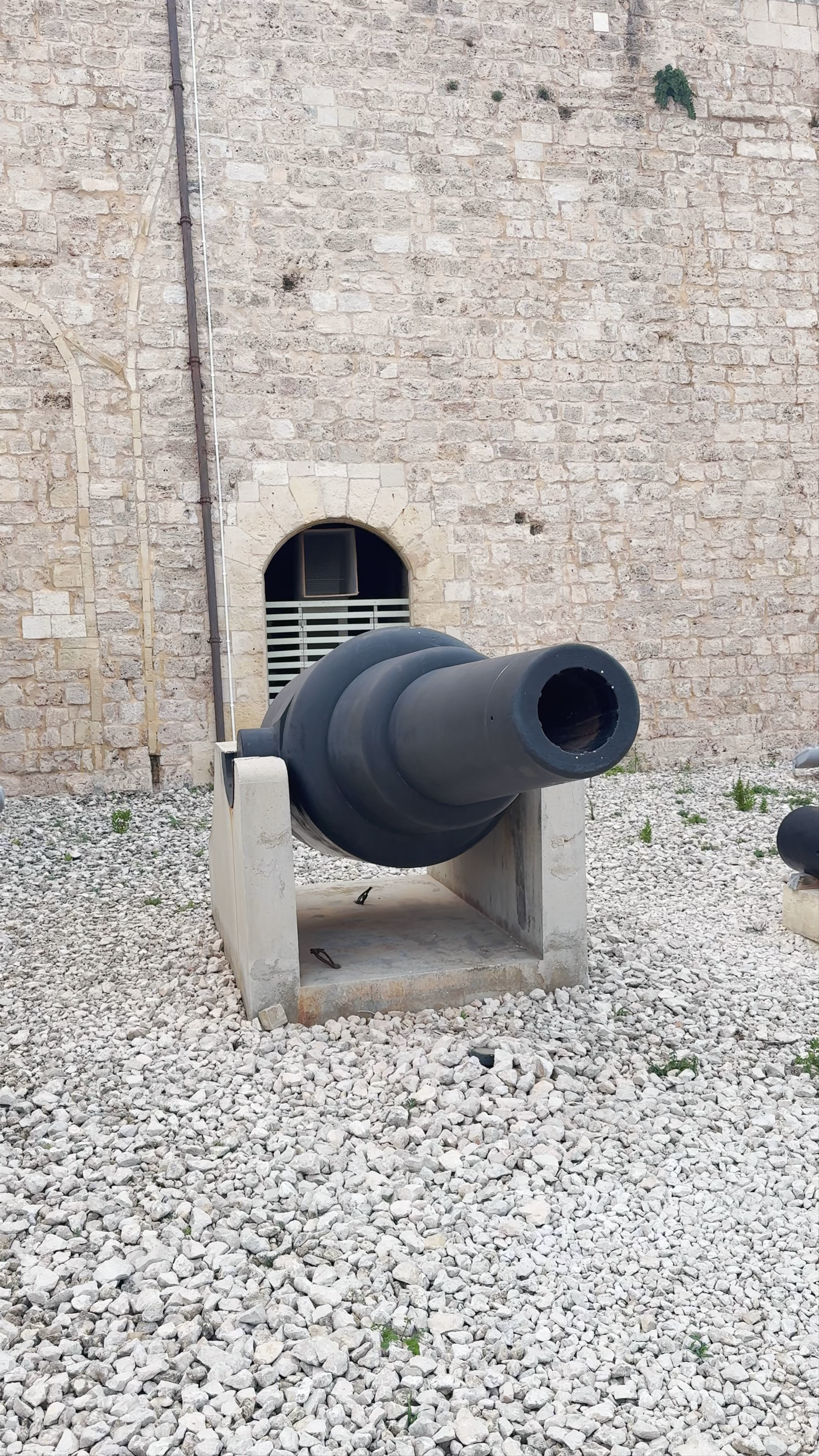 WWII Anti-Air Guns at Valletta, Malta: Historic Military Relics