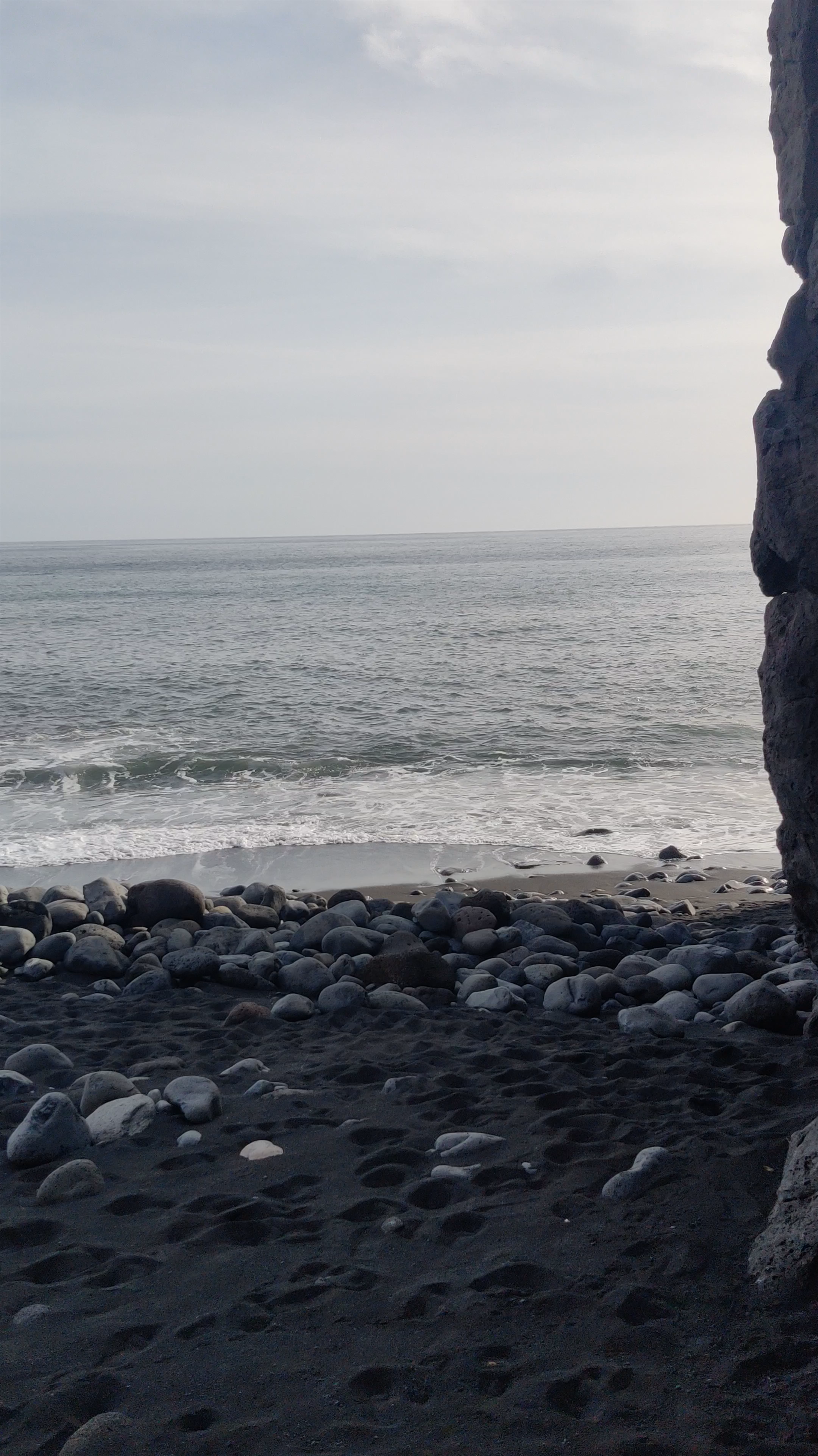 Serene Moments at Promenade da Praia Formosa, Funchal