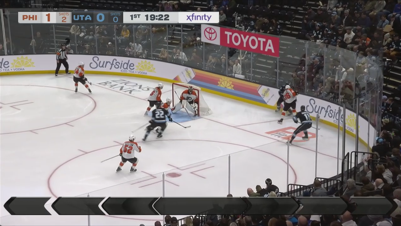 Samuel Ersson with top saves vs. Utah Mammoth · Jan 21, 2026