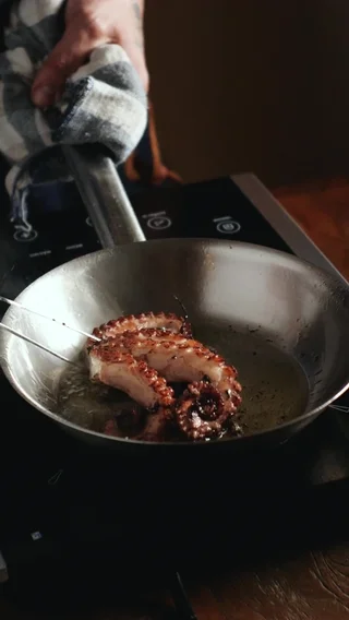 Pan-Seared Octopus