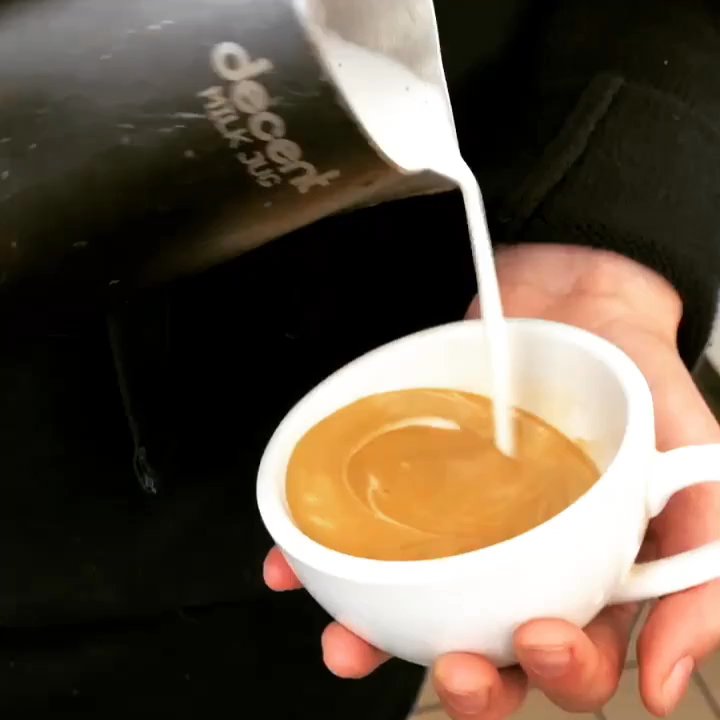 Longevity Coffee - Gorgeous latte art by barista Sky! - Coffee & Tea Near Me - Thousand Oaks, California