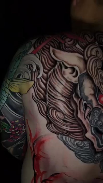 Inkfiend OC - Finished the head for now, check out that matching shading! - Tattoo Near Me - Garden Grove, California