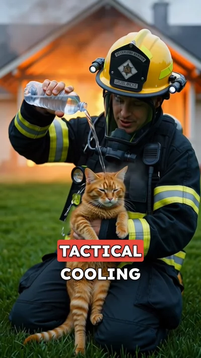 AI-generated video: You are about to see exactly how firefighters save pets