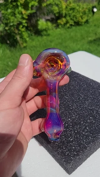 Preview pic of Amber purplicious spoon sunset slyme accents