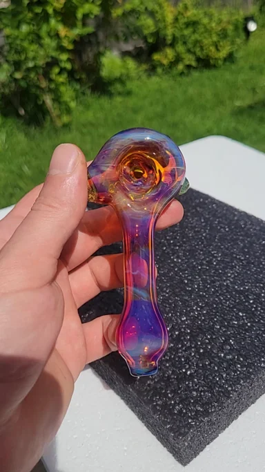 Preview pic of Amber purplicious spoon sunset slyme accents