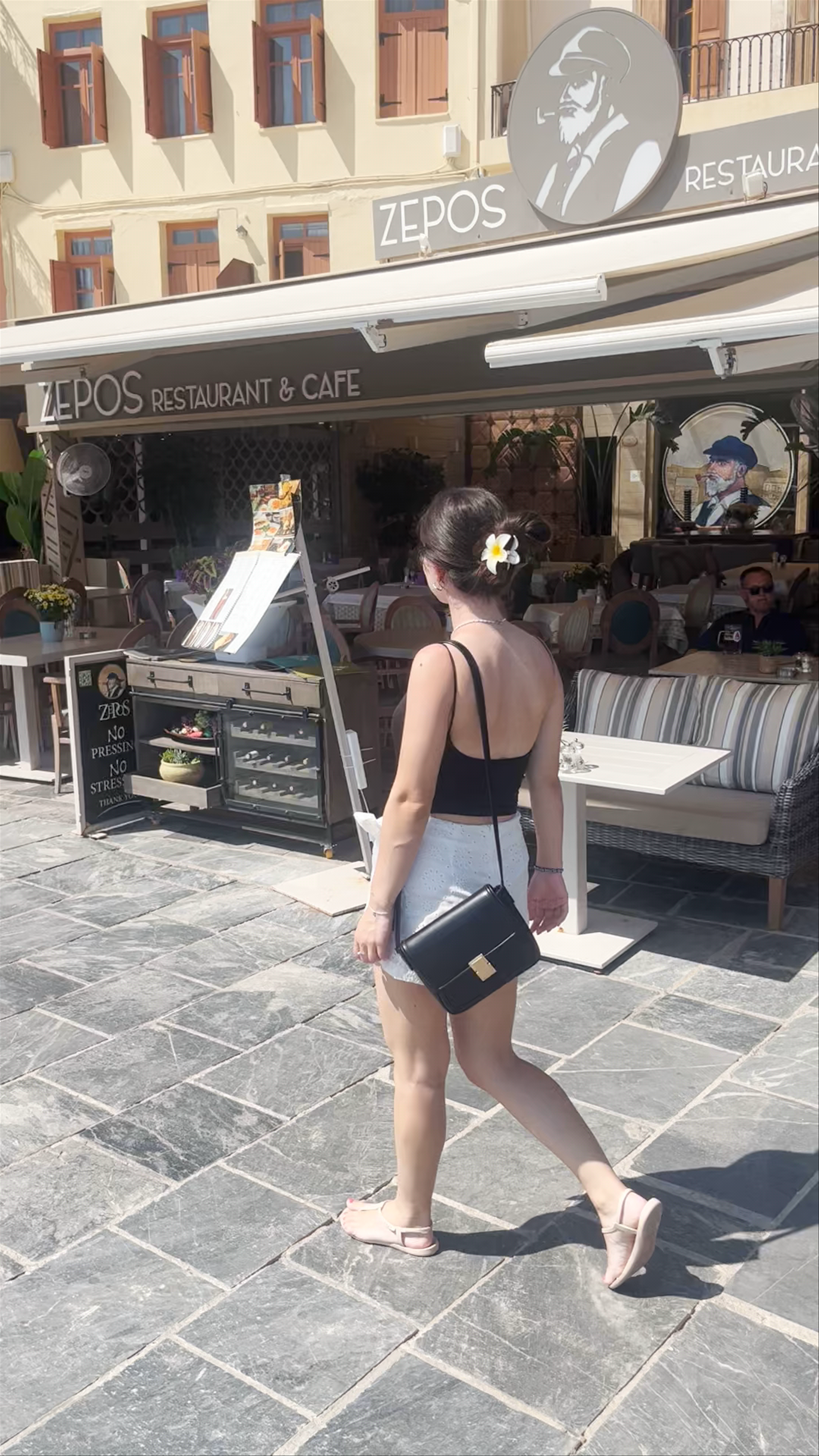 Zepos Restaurant & Cafe: A Sunny Stroll Through Chania's Culinary Charm