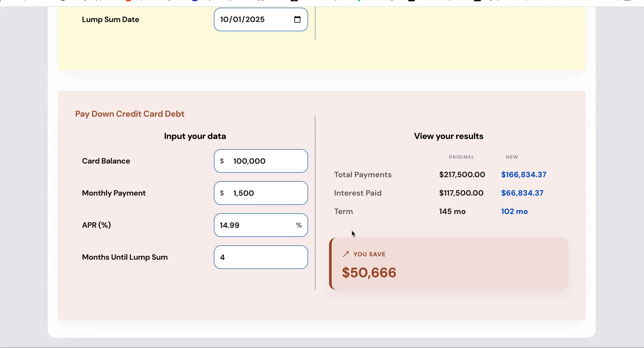 Paydown vs Investment Calculator | Planwell image 1