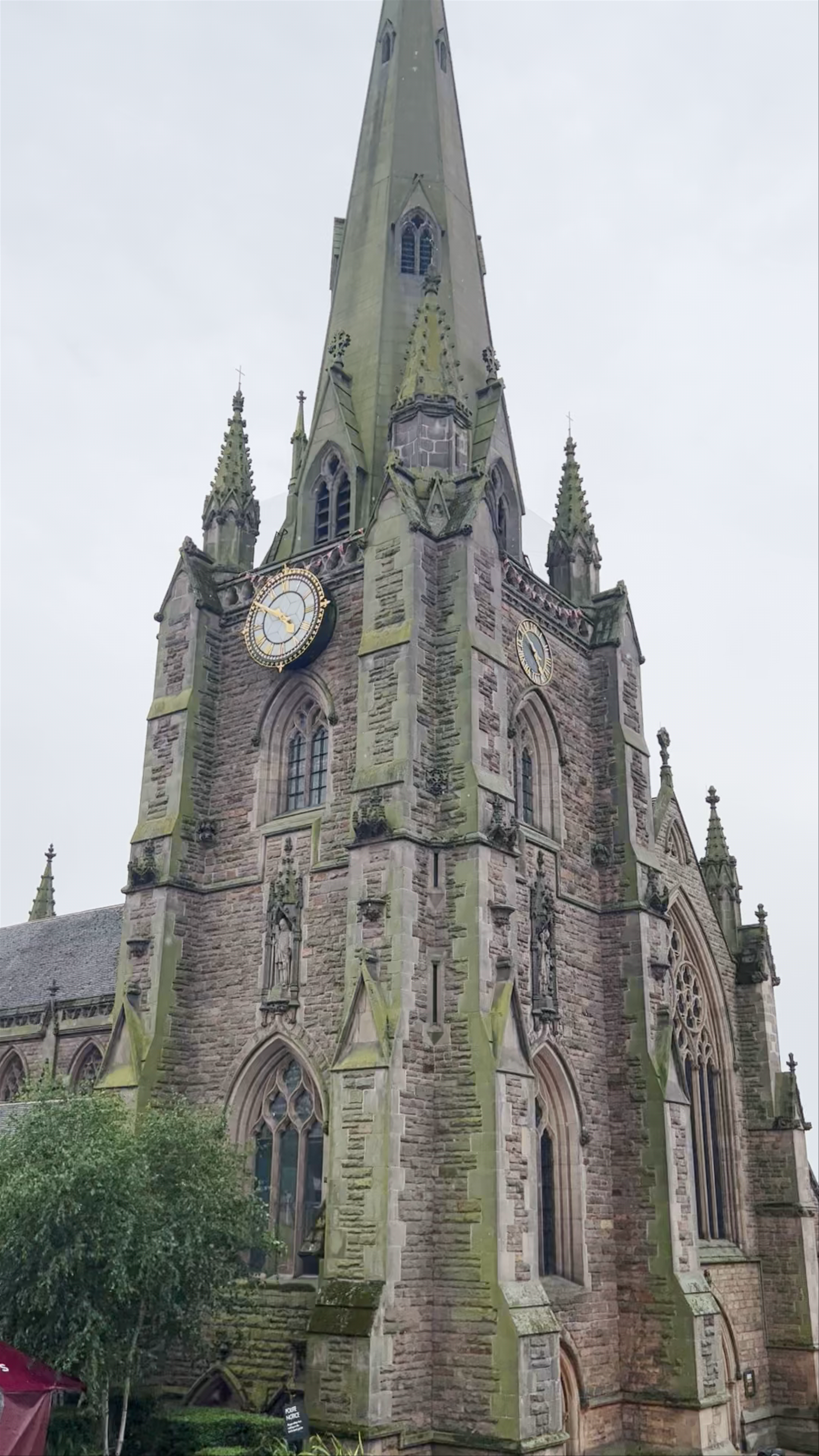 Historic St. Martin in the Bull Ring and Birmingham Urban Energy
