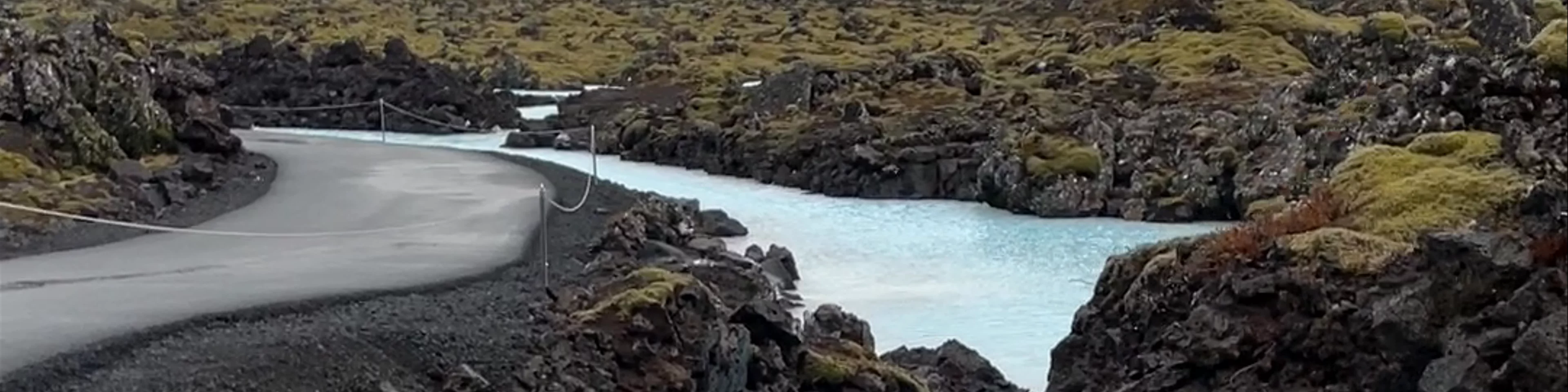 Outside Blue Lagoon