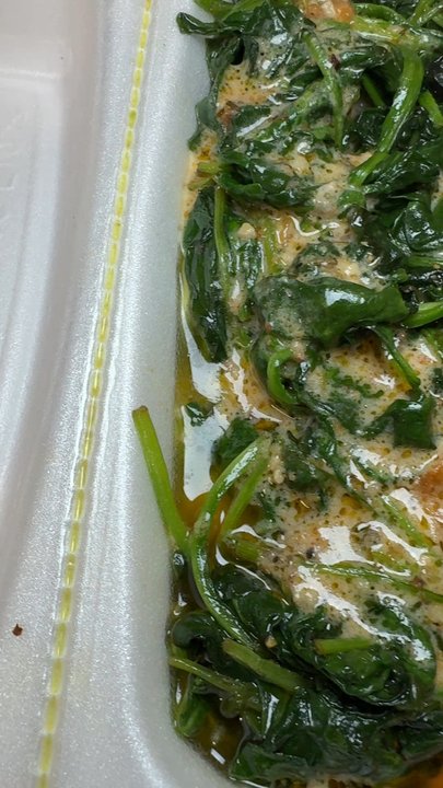 Tasty Buds - Creamy Butter Spinach Greens - Soul Food Near Me - Oceanside, California
