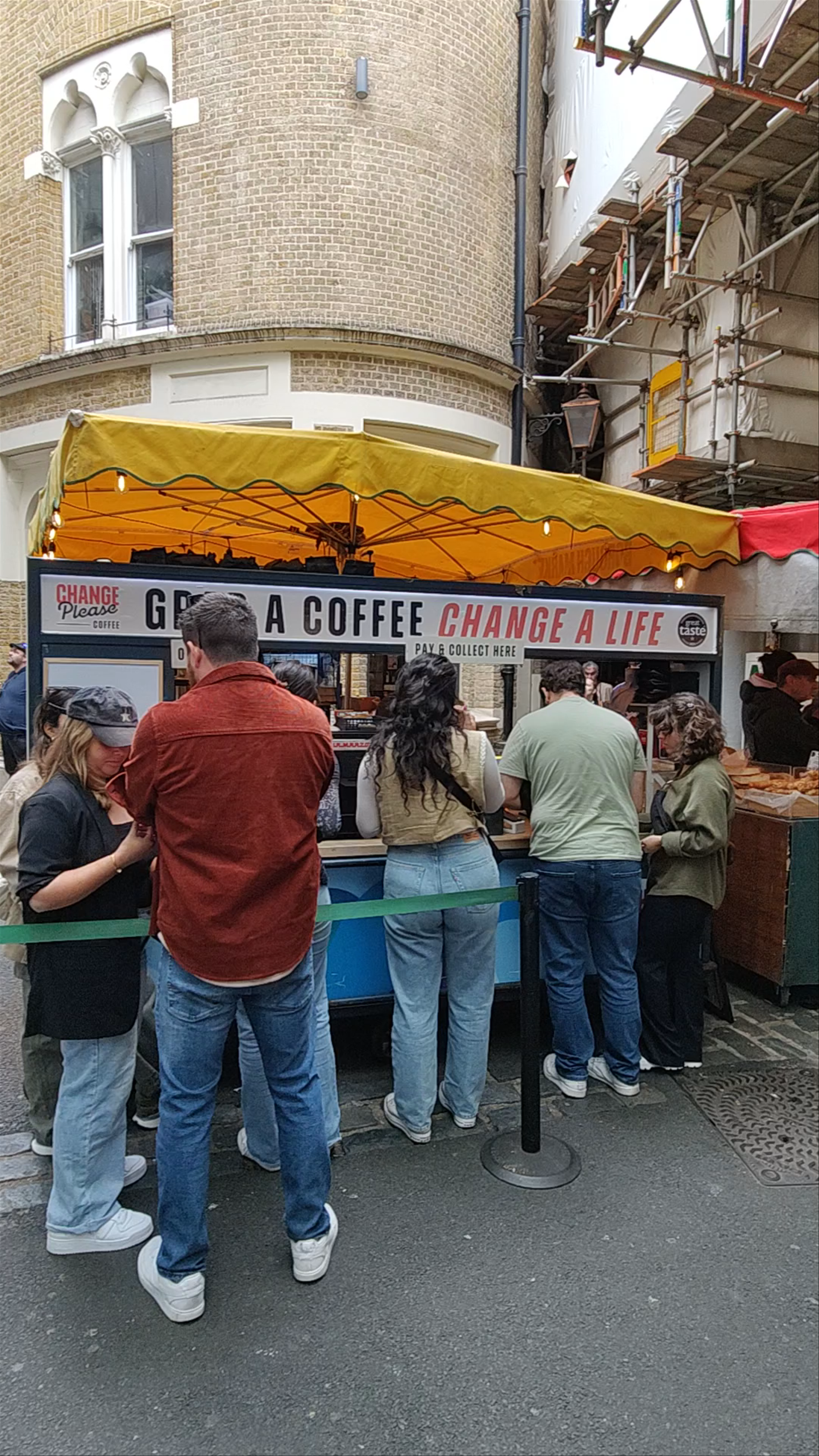 Vibrant Food and Coffee Culture at Borough Market, London