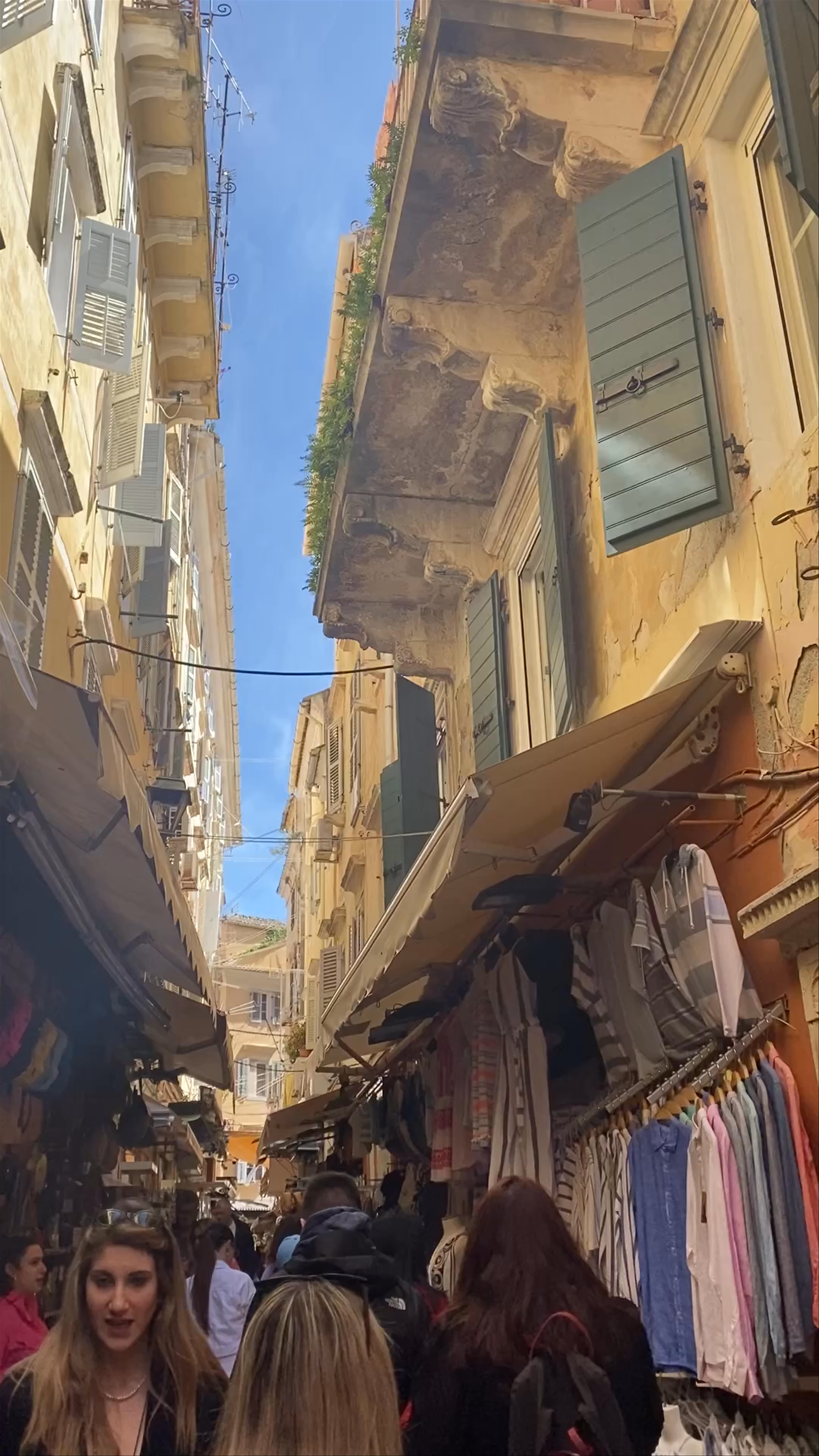 The Touristic Market of Corfu Old Town