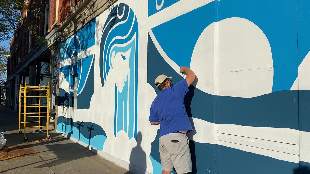 Fall Street Brewing - New Mural - Breweries Near Me - Seneca Falls, New York