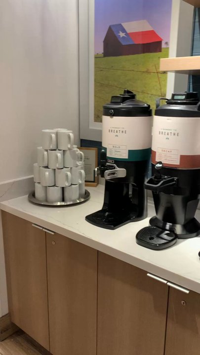 Residence Inn - Large coffee section - Hotels Near Me - Fort Worth, Texas