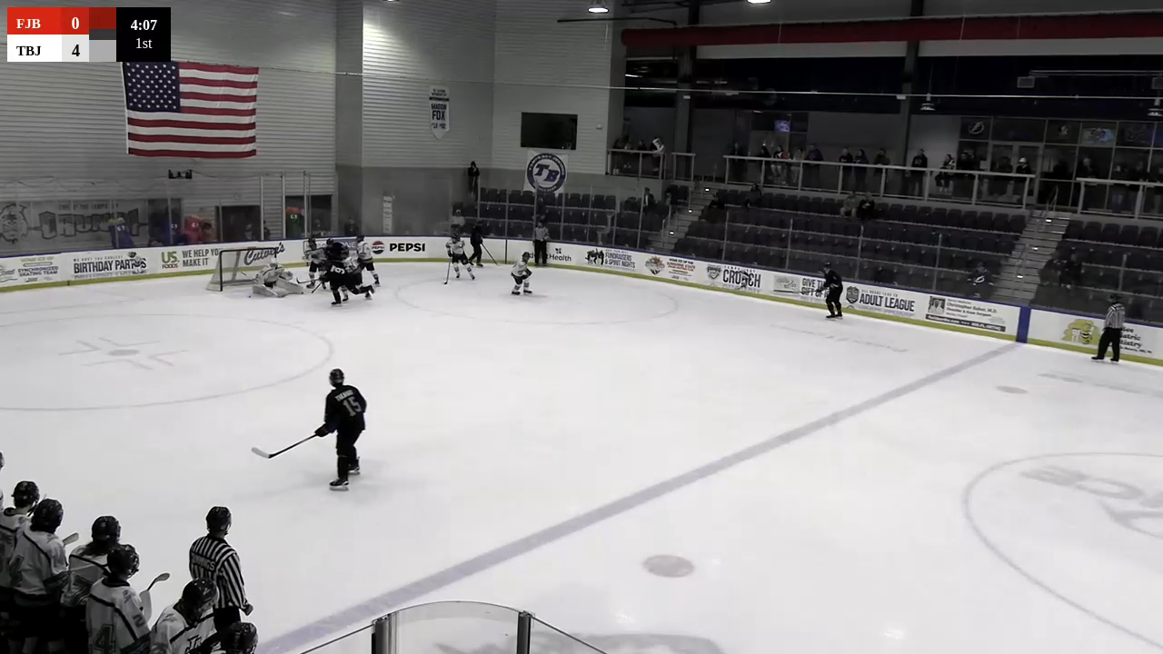 Chandler Moore's rebound Goal vs. Everglades | Tampa Bay Juniors