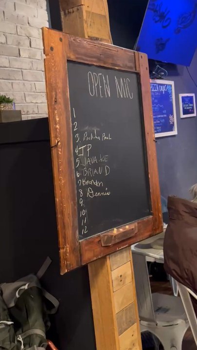 Pizza Cafe - Open Mic Night. Great music. Lots fun! - Pizza Near Me - Howard City, Michigan