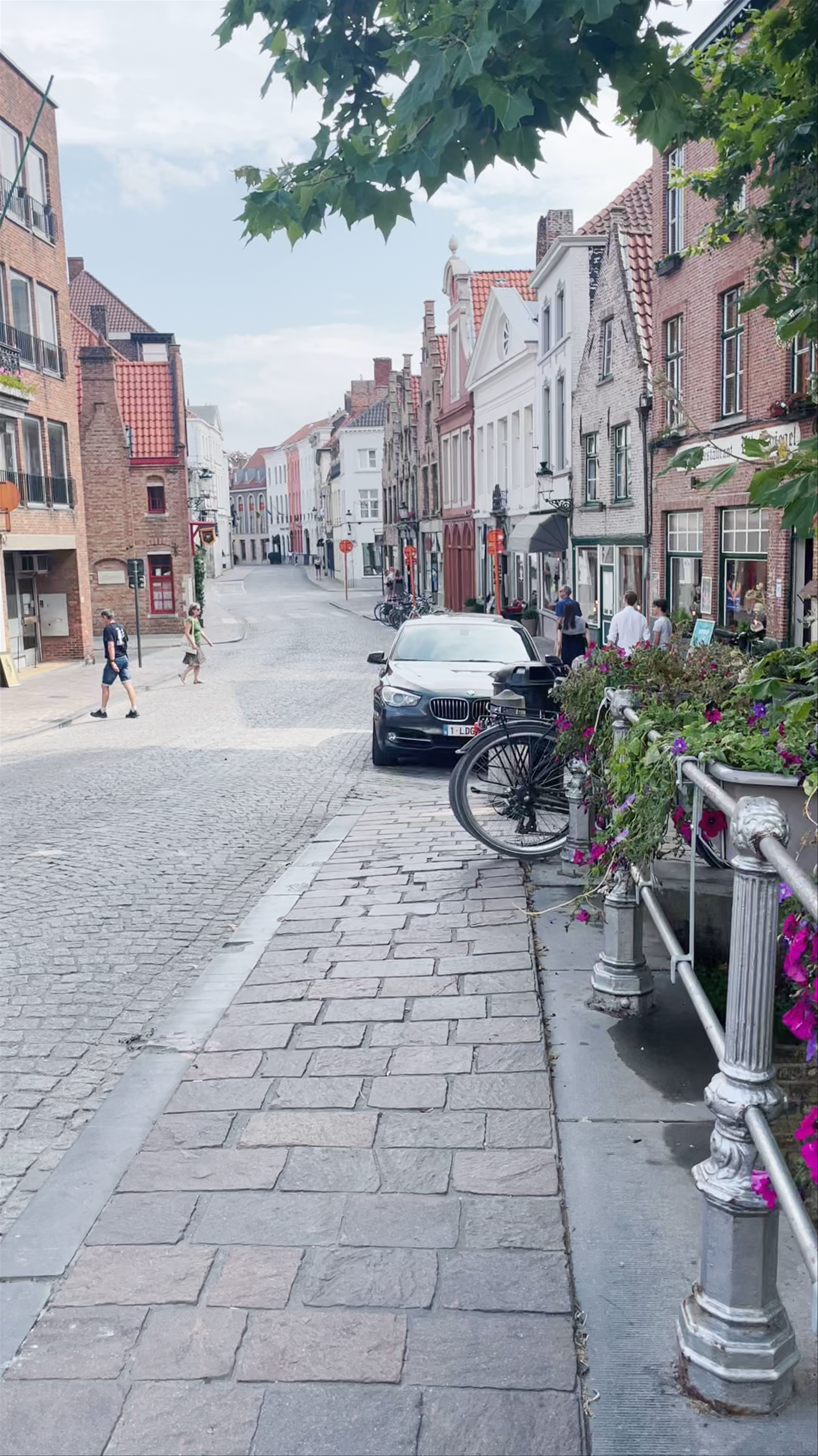 Charming Streets and Canals of Bruges at Boniface Bridge