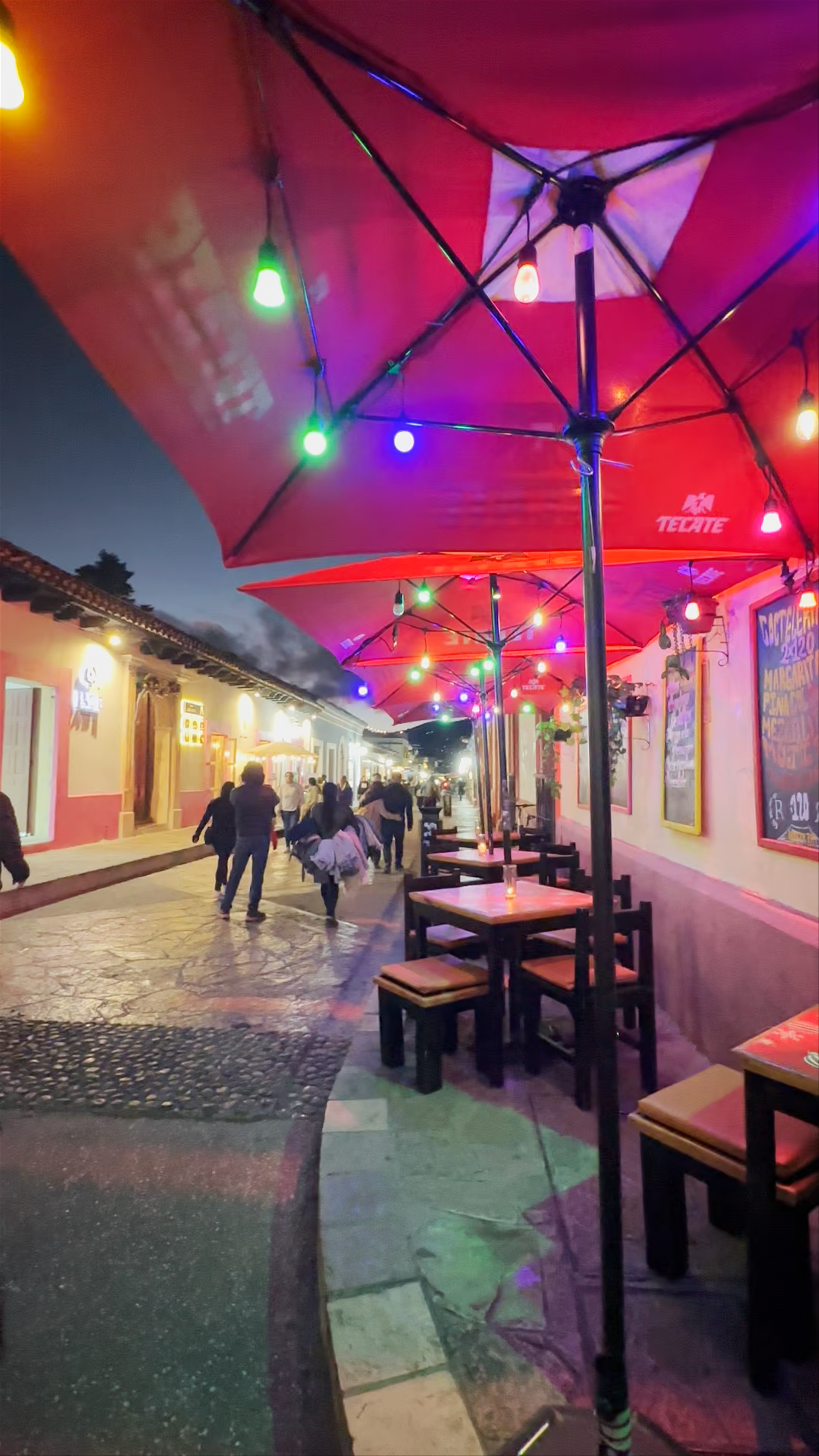 Nightlife Vibes at La Real Bar in San Cristóbal de las Casas