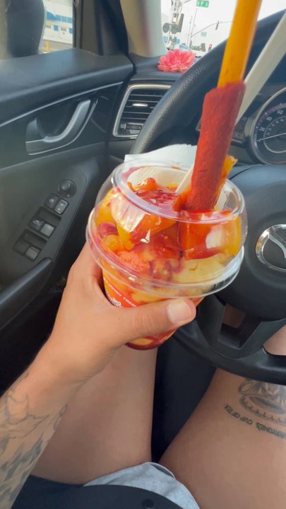 Mango Crazy - Got the 50/50 . Hella good - Desserts Near Me - Modesto, California