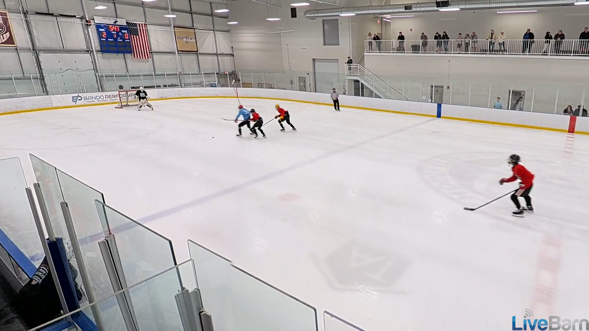 #57 Goal, 200x85 CCM Showcase Boston