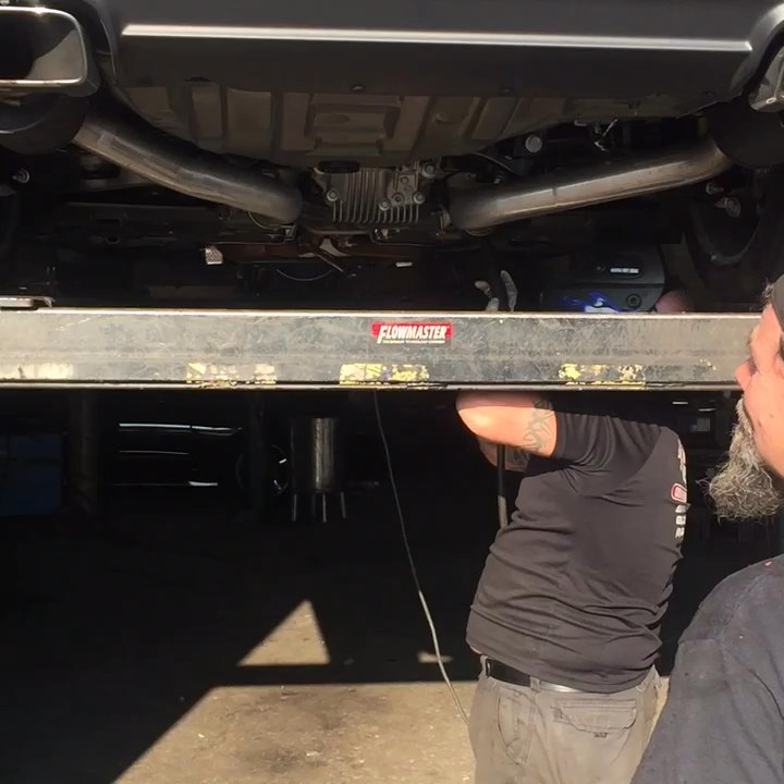 Mitchell Muffler Custom Exhaust & Welding - Muffler Delete '16 Challenger Scat Pack - Auto Repair Near Me - Modesto, California