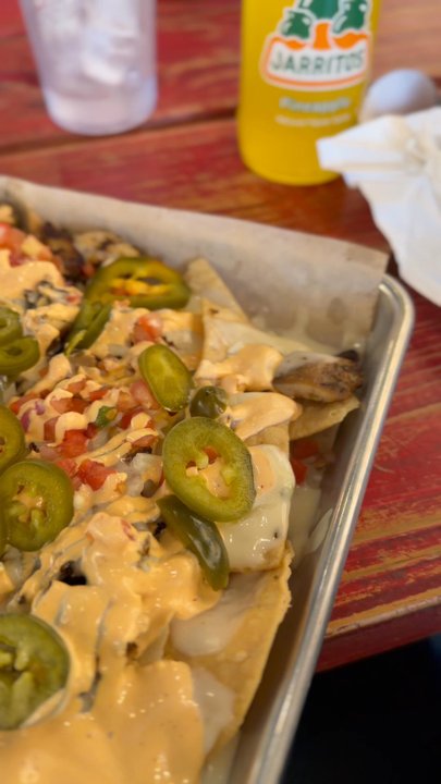 Roosters - Jerk Chicken Nachos - Tacos Near Me - Mobile, Alabama