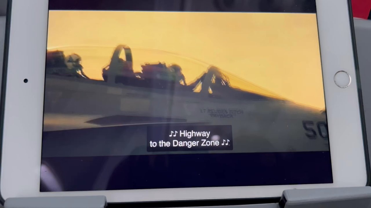American Airlines - Streaming Top Gun Maverick on AAinflight.com - September 22, 2022 - Airlines Near Me - Jacksonville, Florida