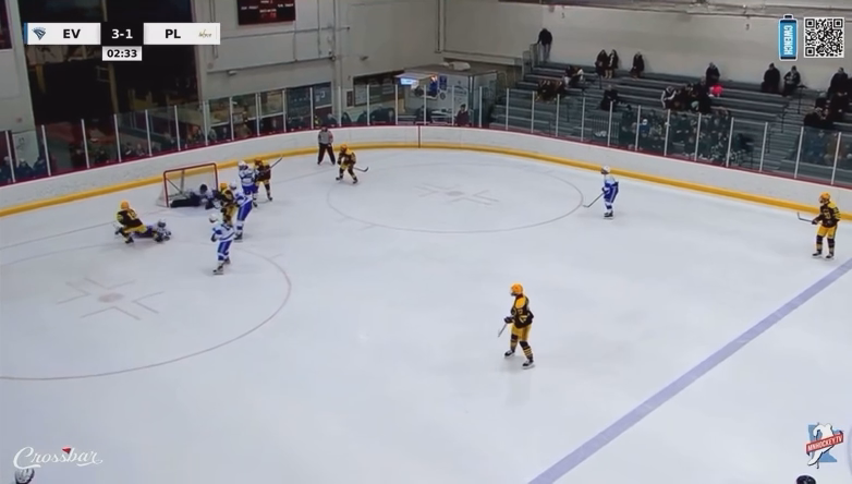 Beckett Solis: Power Play Goal Highlight - Prior Lake HS