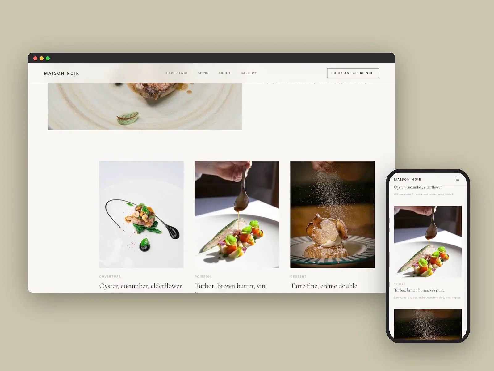 Private Chef Site