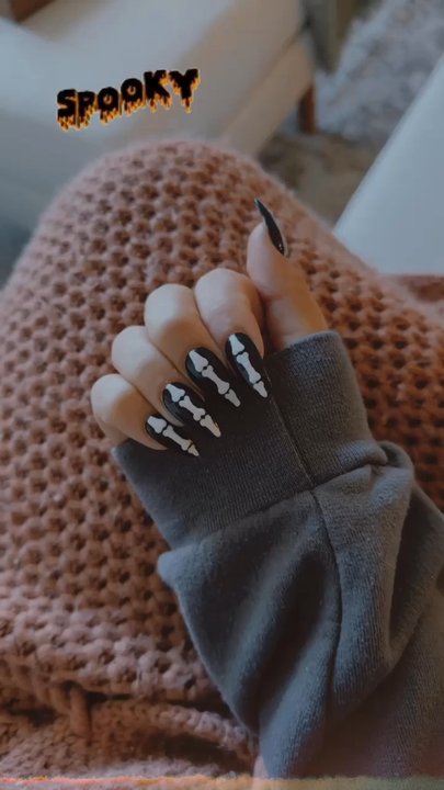 Star Nails - Halloween nails from Star Nails - Nail Salons Near Me - Asheville, North Carolina