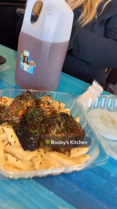 Booby's Kitchen - The food was 100/10. Everything we had, had so much flavor. The jerk and macaroni was definitely come back worthy. We will be back! - Soul Food Near Me - Jacksonville, North Carolina