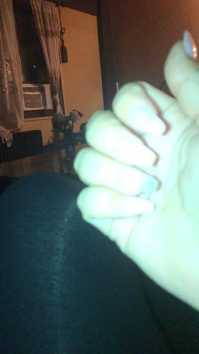Angel Tips Nail Spa - After 2 Weeks Ombré French powered Dip nails - Nail Salons Near Me - Whitestone, New York