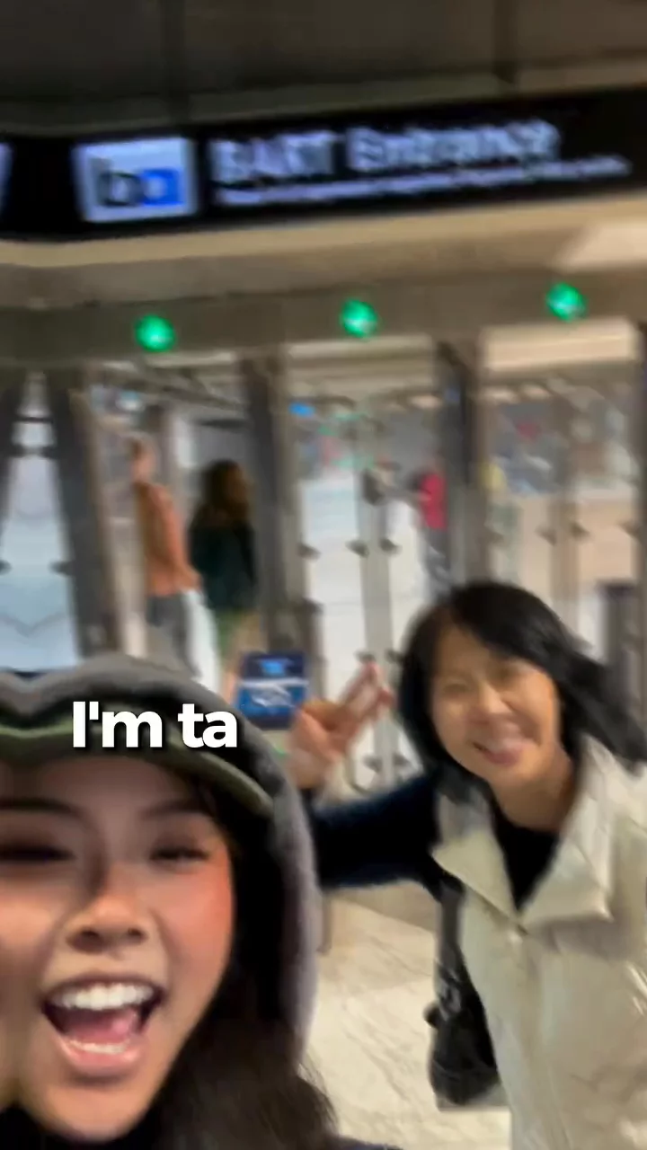 My refugee mom & I go see a play