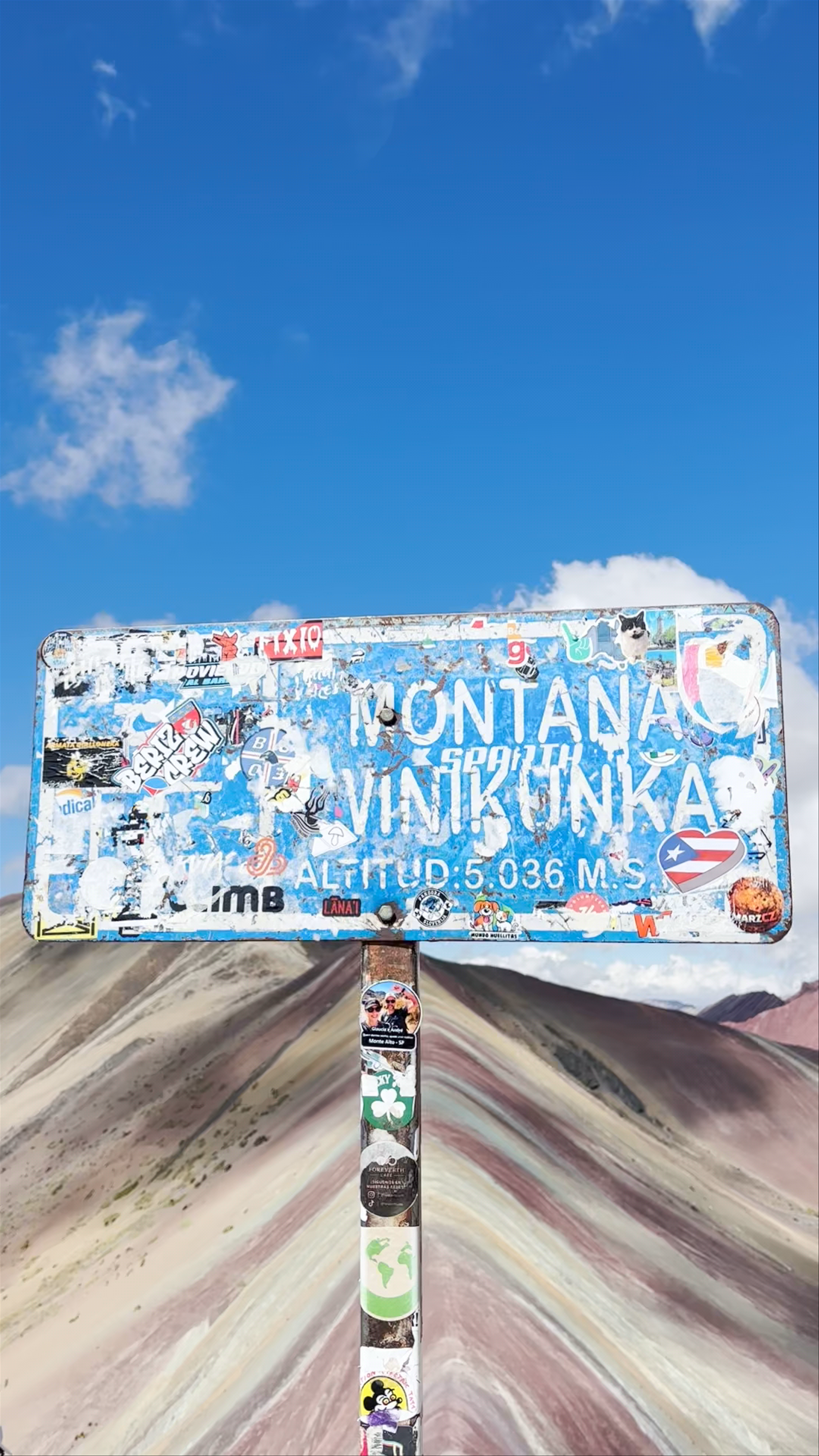 Vinicunca The Rainbow Mountain