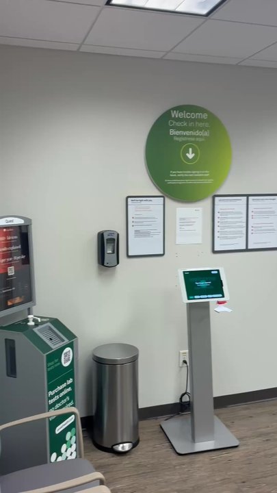 Quest Diagnostics - The waiting room. - Laboratory Testing Near Me - Atlanta, Georgia