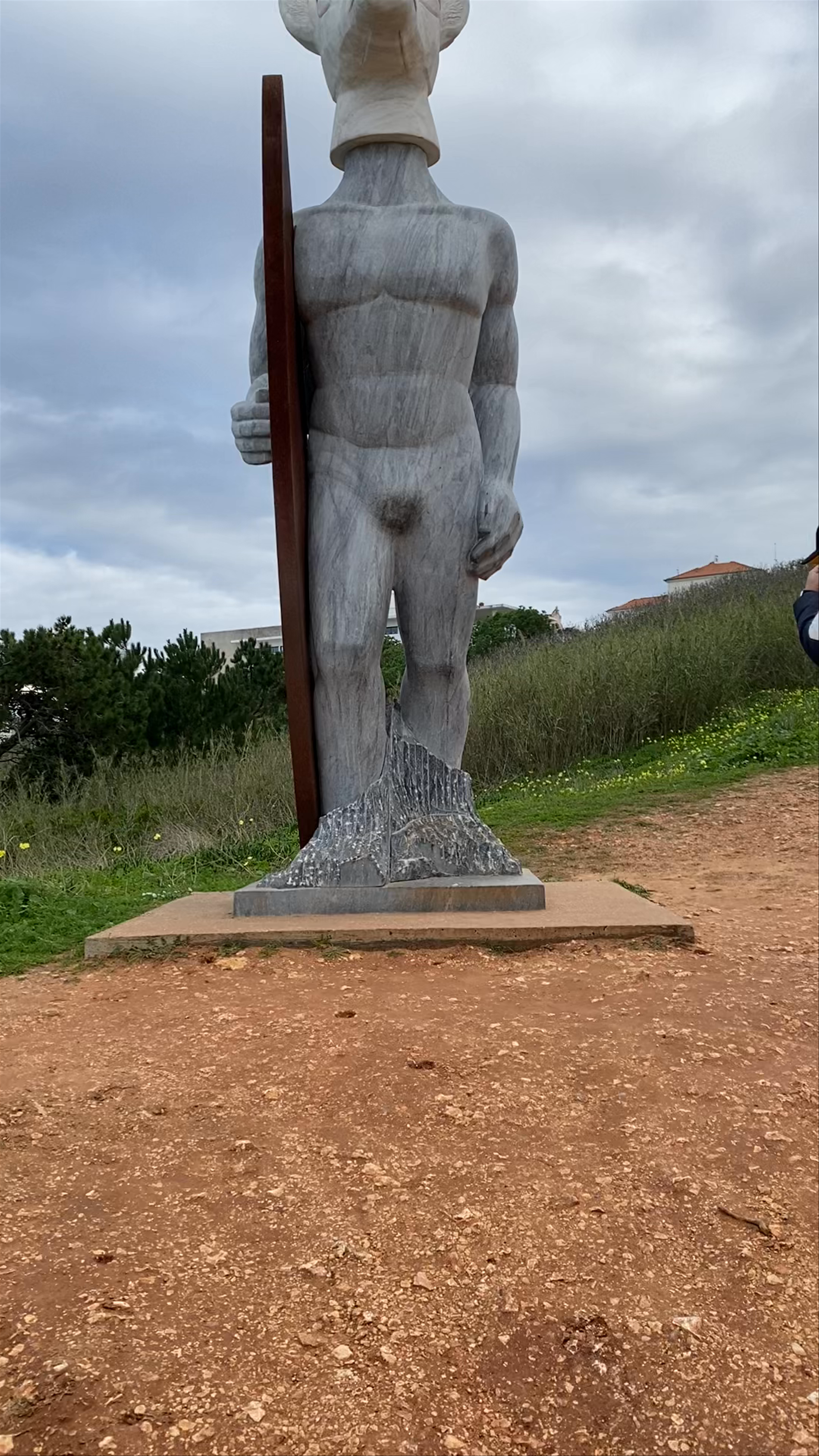 Escultura Veado Surfista