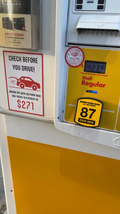 Shell - Ughhhhhhhh!!! Back home it's 3.41 - Gas Stations Near Me - Elk Grove, California
