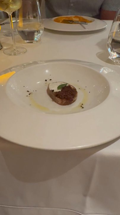 BlancItalia - Goat Cheese and Tomato Soup. 10/10! - Italian Near Me - Cancún, ROO