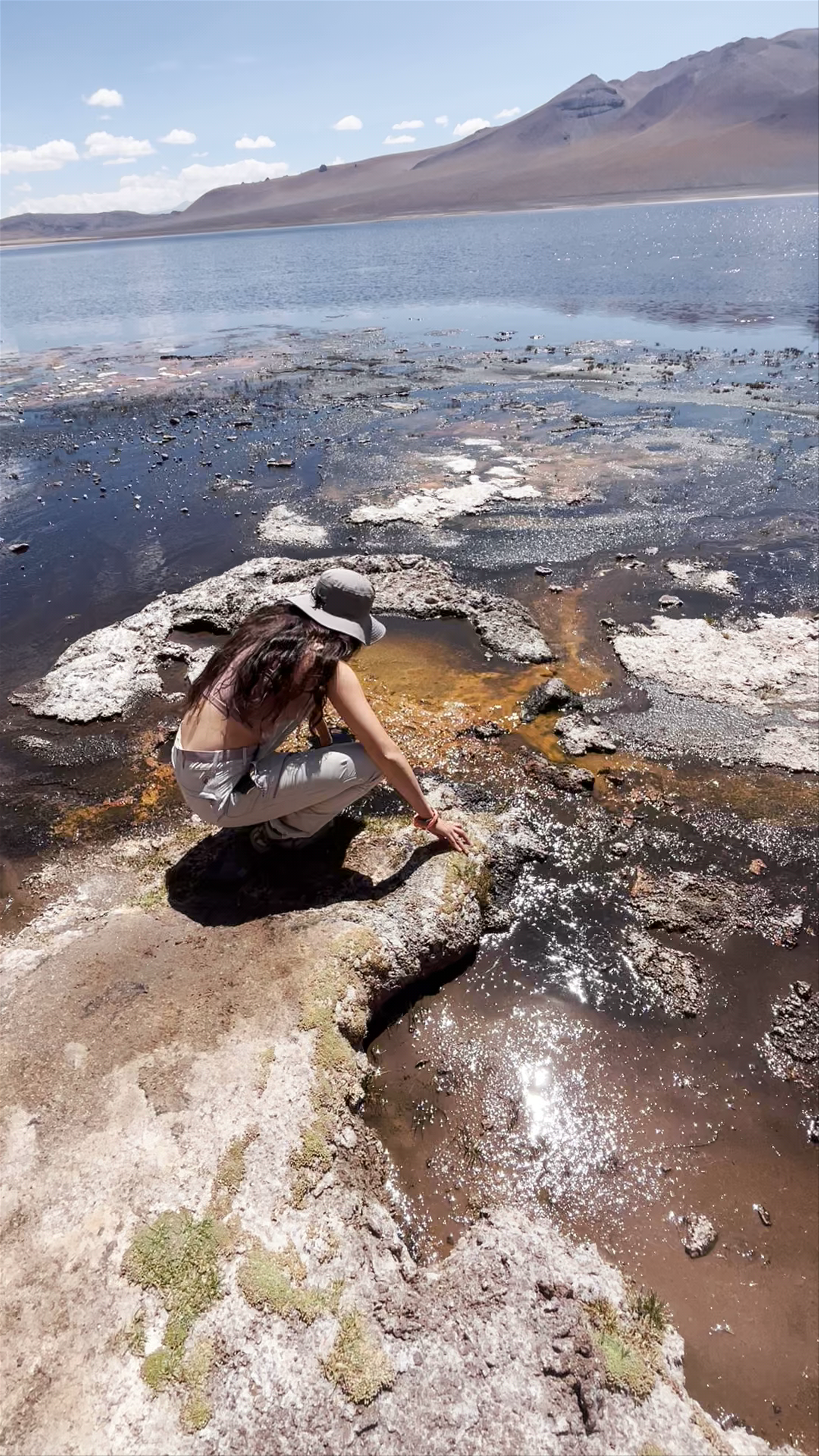 Mystical Thermal Pools at Mirador de Aguascalientes in San Pedro de Atacama