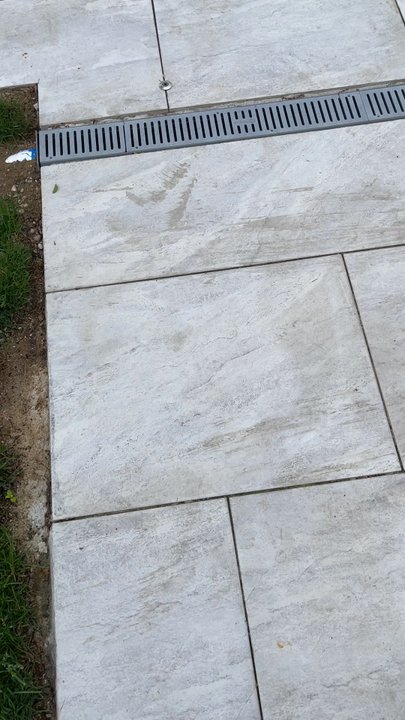 Designing With Elements - Stained porcelain tiles - Landscape Architects or Designers Near Me - Huntington, New York